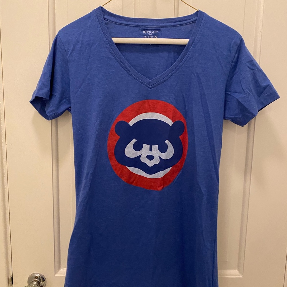 Wright & Ditson Blue Chicago Cub T-Shirt